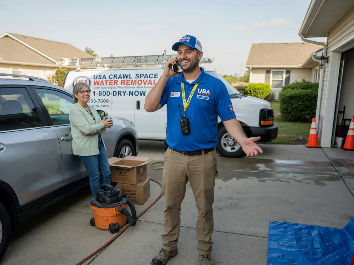 Crawl Space Water Removal Johns Creek, GA FAQs